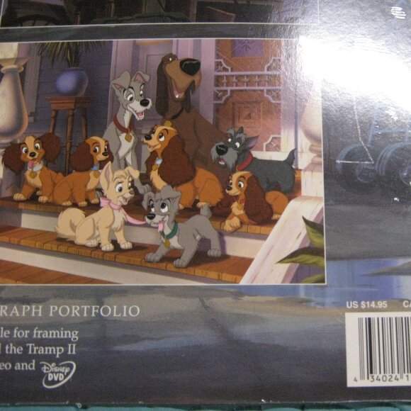 TWO NEW Sets of Disney Lady and the Tramp & Lady and Tramp 2 Portfolios - Picture 13 of 15